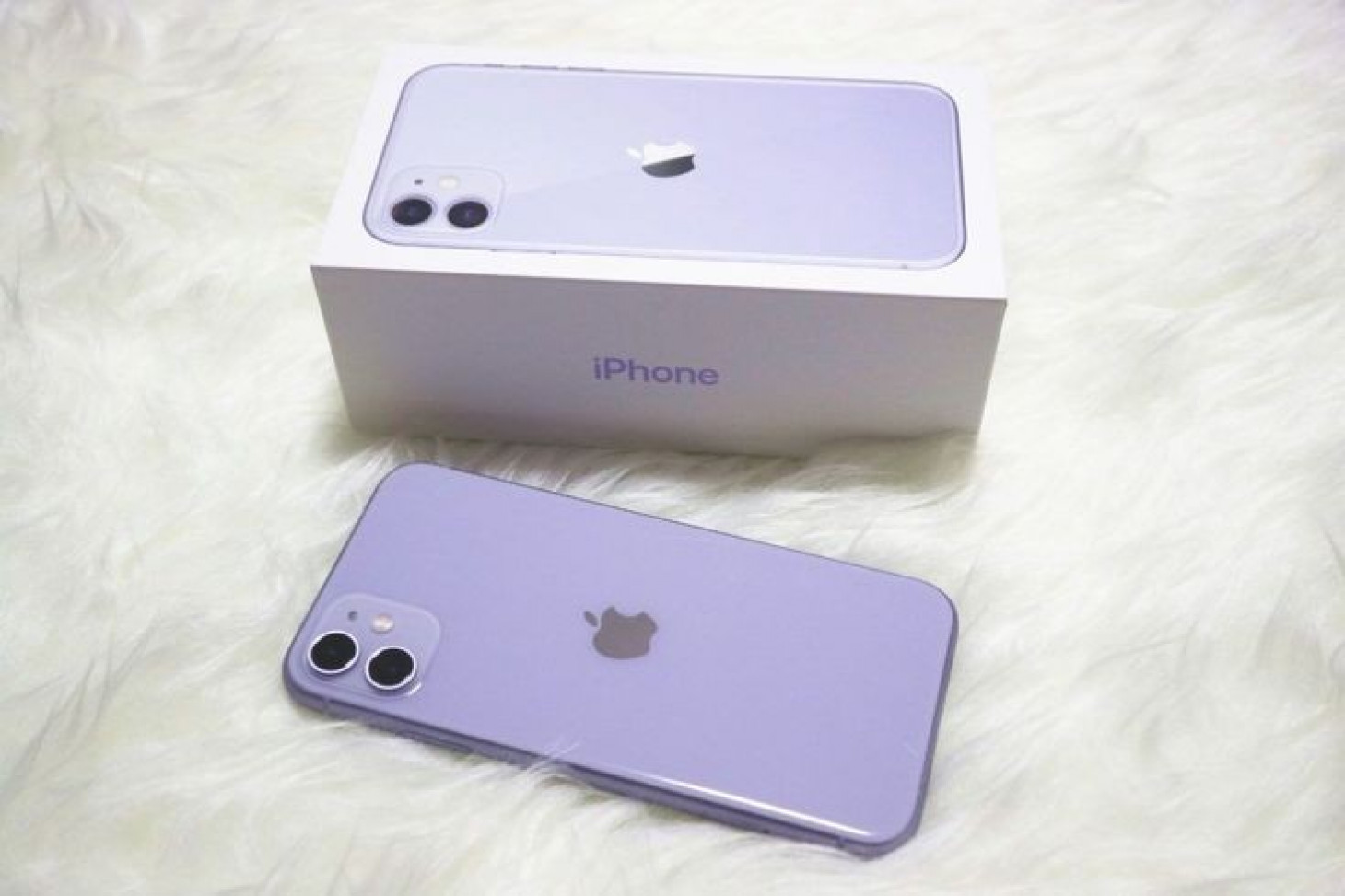 Iphone 11 Purple коробка